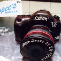 Canon Camera Cake Front View(Min 4 Lbs) Truffle+Fondant