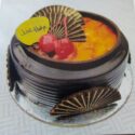 1 Pound Fancy Orange & Dark Chocolate Cake A11/19