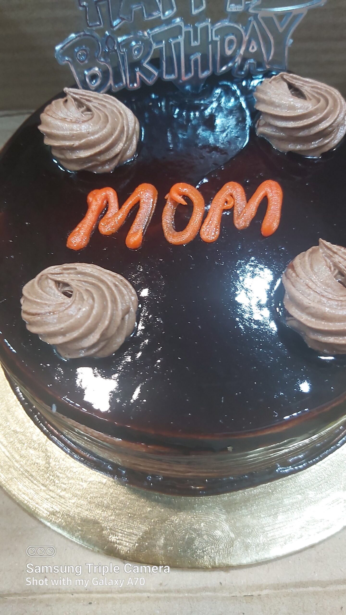 1 Pound Mom’s Chocolate Birthday Cake